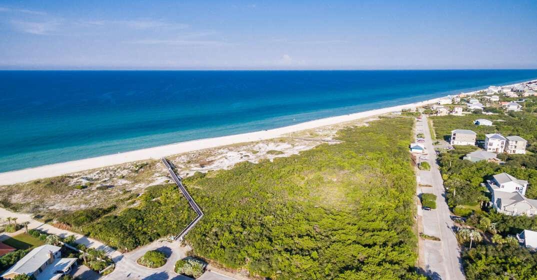 Inlet Beach coastline Florida 30A